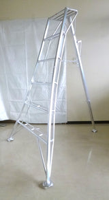 アルミ園芸三脚(足掛け付) 6尺