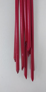 丸型シート押え10P 赤色 波型