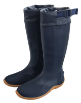 紳士TPEカバー付長靴 (ネイビー) 3L SS-0230