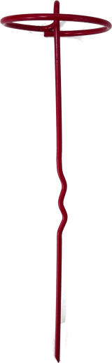 丸型シート押え10P 赤色 波型