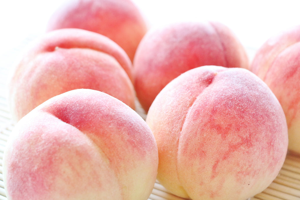 桃（peach）の特徴・旬の時期・産地・品種、栄養素、保存方法、選び方