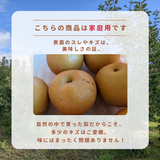 梨 【箭内厳雄果樹園】 家庭用 1種 5kg 8～11個 福島県須賀川市《11/上旬～11/中旬より出荷》