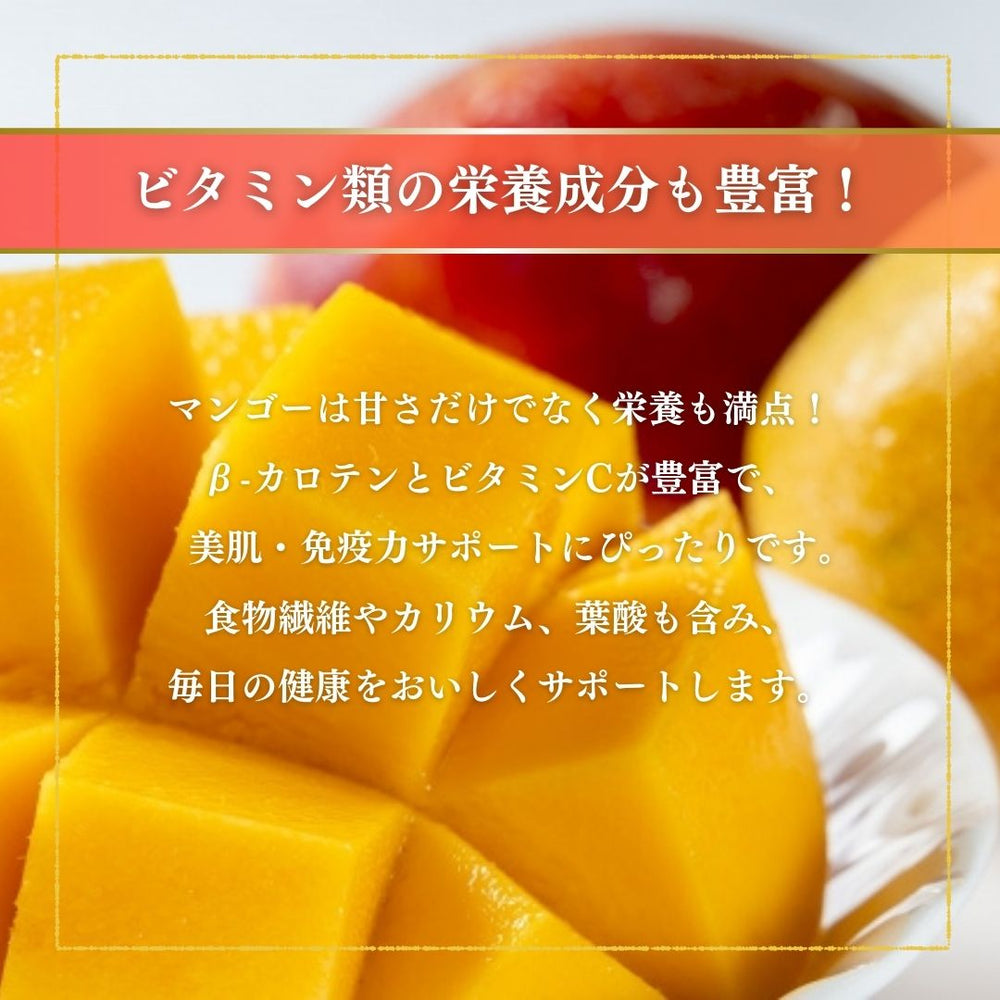 マンゴー 【緒方果樹園】 完熟マンゴー 4L 2個 1㎏ 贈答用 宮崎県宮崎