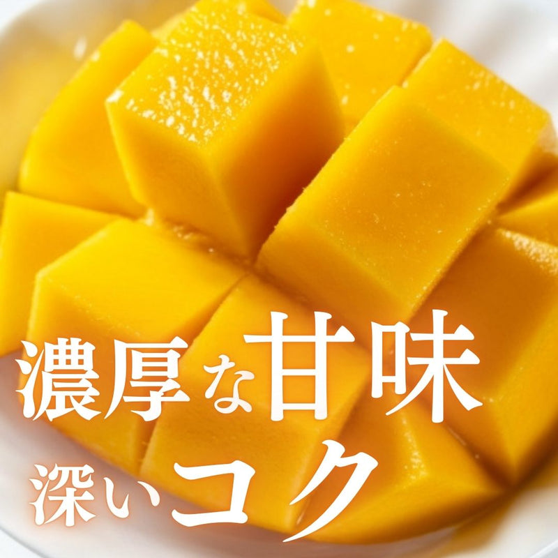 マンゴー 【緒方果樹園】 完熟マンゴー 4L 2個 1㎏ 贈答用 宮崎県宮崎