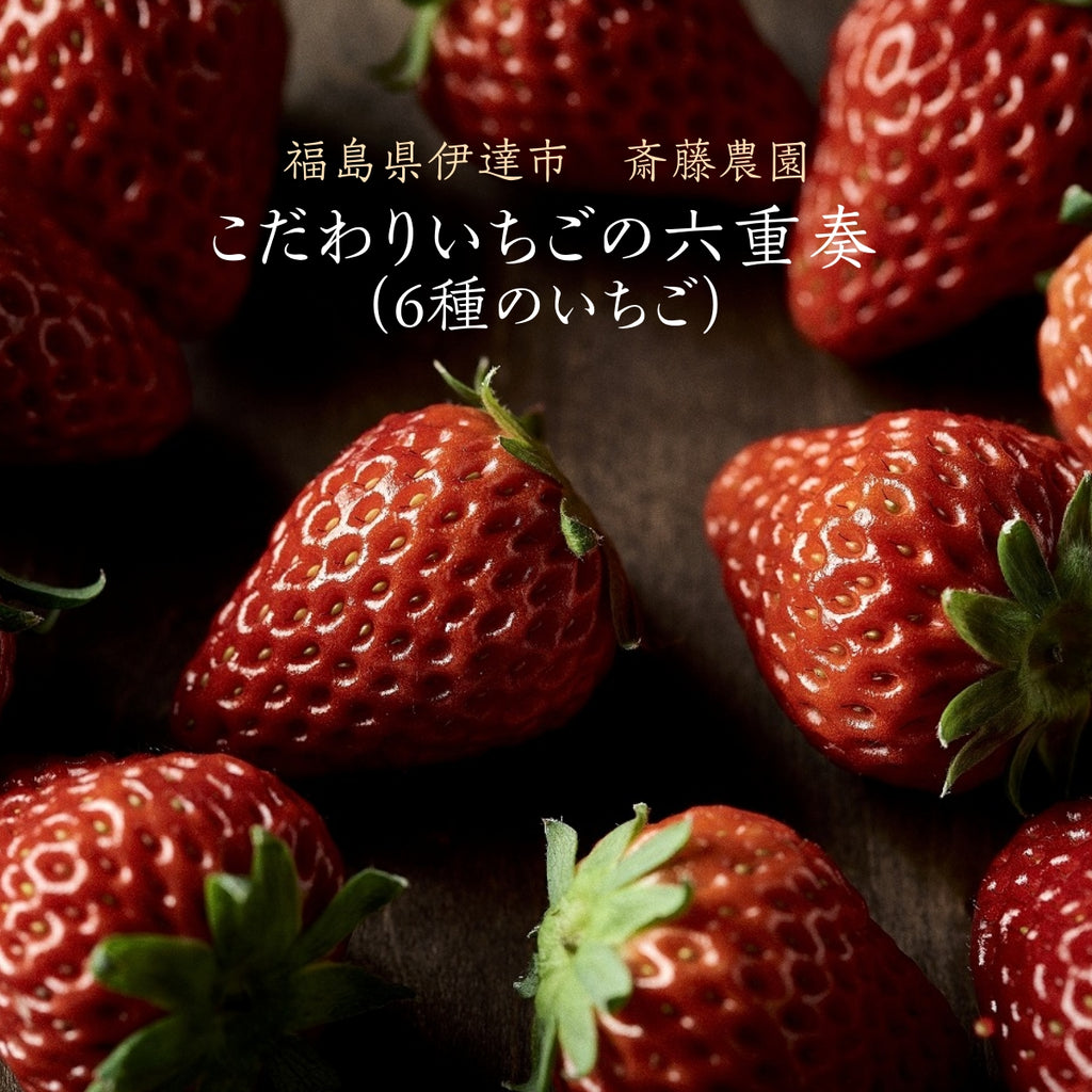 いちご 【斎藤農園】6種 食べ比べ ゆうやけベリー 紅ほっぺ とちおとめ