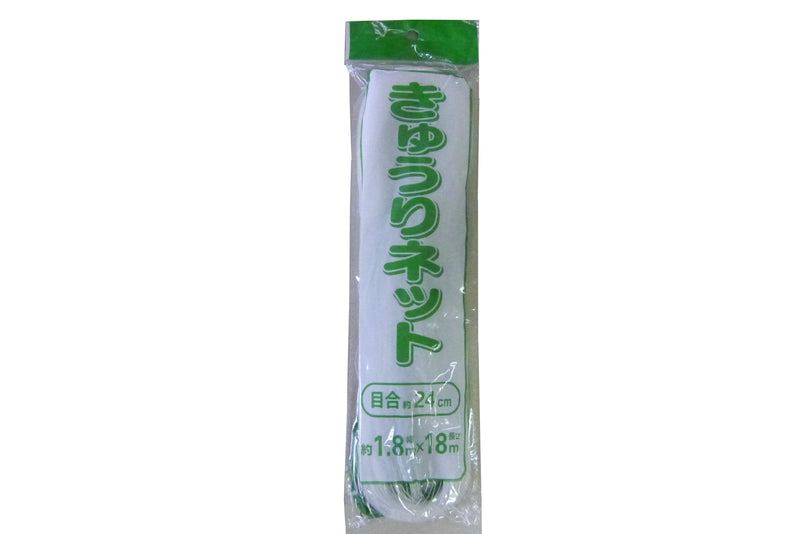 きゅうりネット(白緑） 24-1.8-100