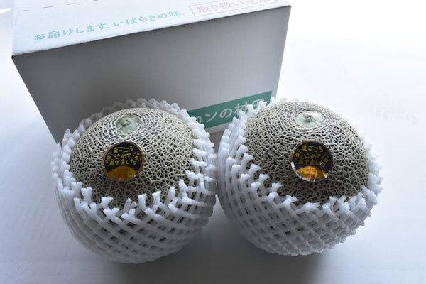 メロン 【メロンの村田】 クインシーメロン 2玉 3L～4L 糖度16