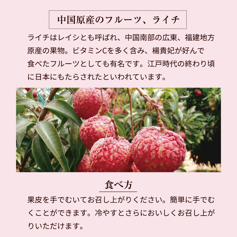 ライチ 【ミキファーム】 国産 生ライチ 450g 特選 大粒 12個 贈答用 御中元 宮崎県高鍋町 《7/上旬～7/下旬の出荷》