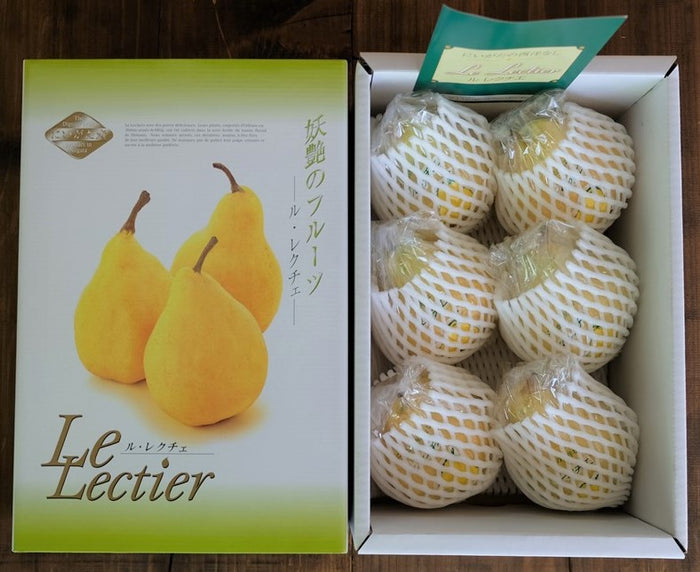 洋梨 【佐藤果樹園】 洋なし ル・レクチェ 2kg 5～6玉 贈答用 新潟県