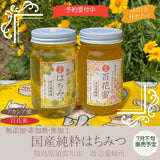 天然の純粋蜂蜜　アカシア・百花蜜　300ｇ×４本入り 福島県